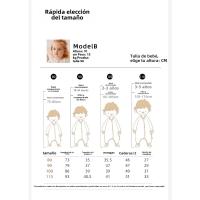 Saco de dormir para bebé de pierna A Algodón puro de doble capa de primavera y otoño - details 0