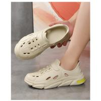 Nuevos Zapatos De Jardín Para Hombre Verano Ligeros Y Cómodos Sandalias Deportivas Y Casuales EVA Integrado Perforado Para Playa - details 14