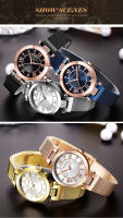 Reloj de cuarzo MINI FOCUS para mujer con esfera de diamantes, movimiento japonés, reloj delgado resistente al agua, pulsera de malla de acero inoxidable - details 12