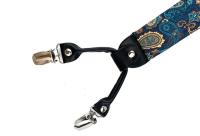 Accesorios de Moda para Hombres Correa de Pantalón en Forma de Y Ancho de 3.5cm 6 Clips - details 6