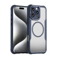 KEYSION-funda a prueba de golpes MagSafe para iPhone, 13, 12, 11 Pro Max, SE 2022, 2020, protección de cámara, textura de fibra de carbono - details 13