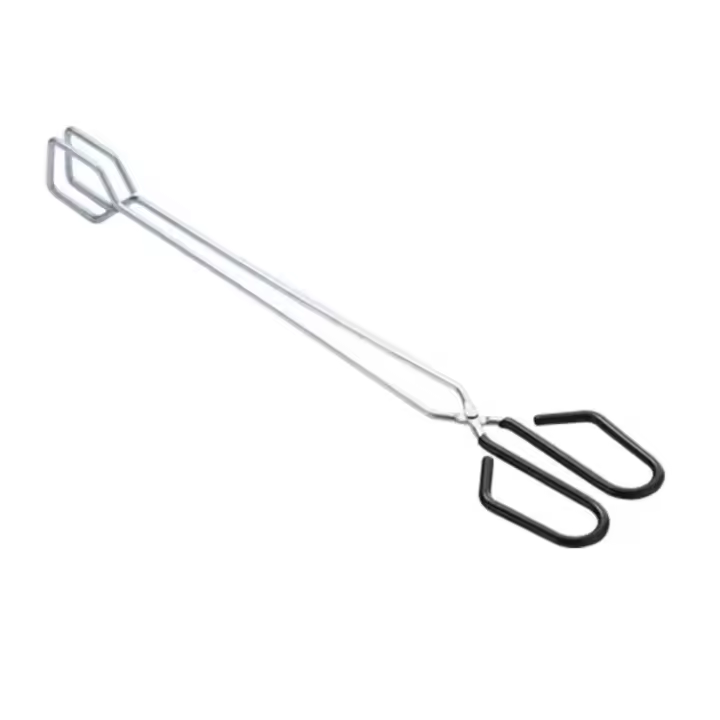 Herramienta para parrilla de carbón al aire libre, Clip para parrilla de carbón extendido de hierro, Clip para parrilla de carbón portátil para barbacoa, pinzas para fuego - 1