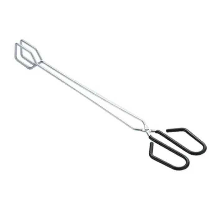 Herramienta para parrilla de carbón al aire libre, Clip para parrilla de carbón extendido de hierro, Clip para parrilla de carbón portátil para barbacoa, pinzas para fuego - 1