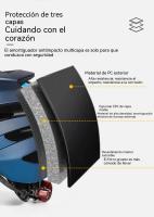 Casco bicicleta carretera hombre mujer MTB Deportes Equipo Protector - details 4