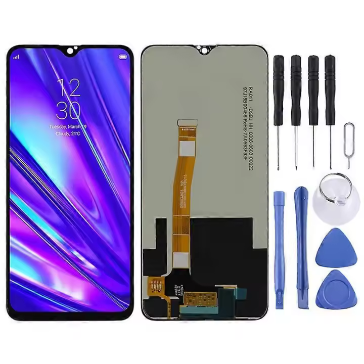 Pantalla LCD TFT para OPPO Realme 5 Pro / Realme Q con ensamblaje completo del digitalizador - 1