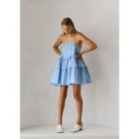 Nuevo Vestido De Tirantes De Moda 2025 Vestido Halter Corto De Múltiples Capas De Verano - details 29