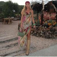 Vestido de Moda para Mujer Bordado con Cuentas Vestido de Verano sin Mangas con Espalda Abierta y Correas Estilo Holiday a la Moda - details 16