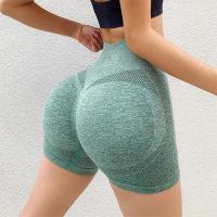 Pantalones cortos deportivos de cintura alta para mujer, mallas push up para gimnasio, ropa de yoga - details 11