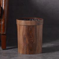 Cubo de basura de grano de madera creativo Retro Para el hogar, sala de estar, cocina - details 4