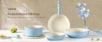 CAROTE Juego de Ollas y Sartenes, Juego de Utensilios de Cocina Antiadherentes con Mango Desmontable, 15pzas Juego de Utensilios de Cocina de Inducción Antiadherentes con Mango Desmontable, Juego de Utensilios de Cocina para RV, Apto para Horno - details 25