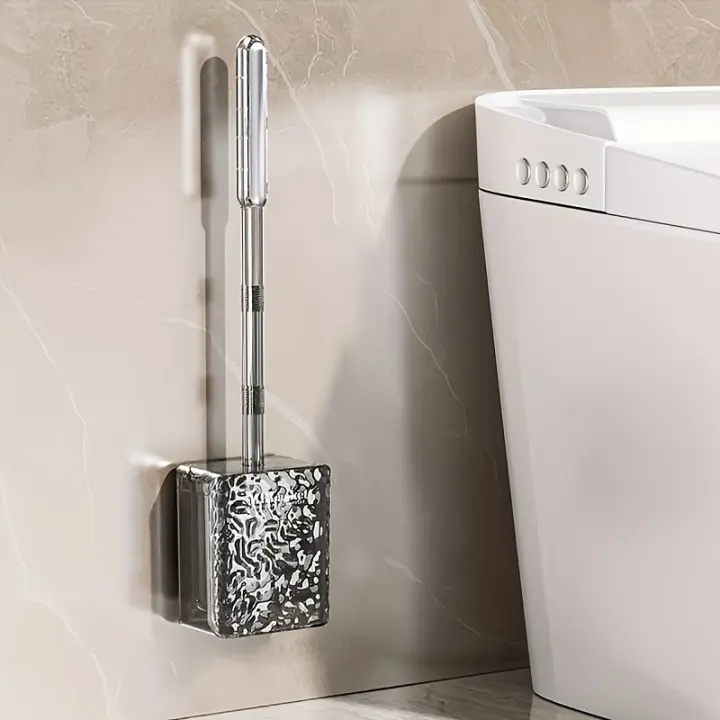 Cepillo De Baño De Lujo Ligero Con Patrón glacial, Cepillo De Baño Sin Esquinas Muertas Para El Hogar, Herramienta - 1