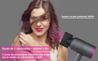 Secador de Pelo de Iónico Profesional potente, 2000W, 30 millones de iones negativos para Secado Rápido, 3 Velocidades - details 1