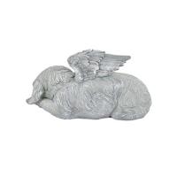 Estatua de Resina de Dios Angel Escultura de Perro y Gato para Jardín Tomba de Cachorro - details 9