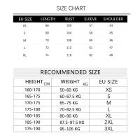 Camiseta Casual para Hombres CASUMANL EU SIZE con Cuello Abotonado y Rayas Empresarial Manga Larga para Otoño Ajuste Regular - details 0