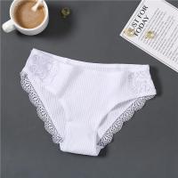 3 unids/set de bragas de algodón para mujer, M-2XL de tiro bajo, ropa interior de encaje de retales a la moda, calzoncillos suaves para mujer, lencería 2022 - details 16