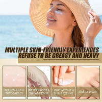 Protector solar SPF50+, probiótico de arroz coreano Anti UV para la piel, bloqueador solar, crema facial hidratante suave, crema blanqueadora - details 1