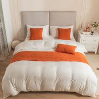 Carrileras Decorativas Para Cama con Patrón de Concha en Terciopelo Nuevo Diseño en Color Gris Rosa Amarillo Azul Verde Material Poliéster Hecho en China - details 29