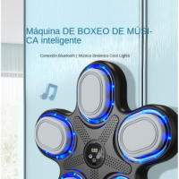 Modelo 2025 Boxeo con Música LED 9 Velocidades, 9 Modos de Entrenamiento, Boxeo de Pared con Bluetooth - details 0