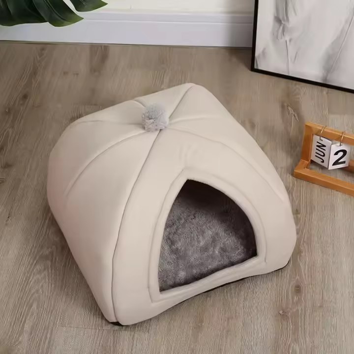 Casa espacial grande, extraíble y lavable, cama semicerrada para perros pequeños, accesorios cómodos y suaves para perros - 1