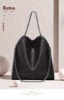 Ladies Handbag Fashion Design Tote Casual Pockets Ladies Handbag Chain Large Shoulder - details 0