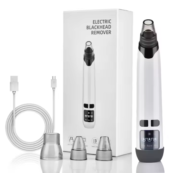 Removedor de espinillas al vacío, compresa caliente, instrumento limpiador de poros faciales, dispositivo de belleza, Comedo, su - 1