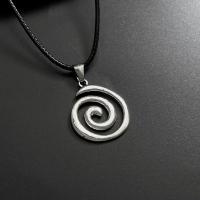 Collar Gótico Boho de Espiral Vortex Hecho a Mano de Cuero Joyería de Moda 2023 Y2K para Mujeres - details 8