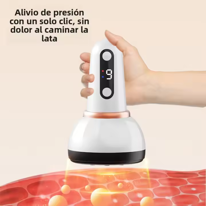 Nuevo Masajeador de Raspadura Eléctrica Tratamiento de Masaje de Compresión Caliente - 1