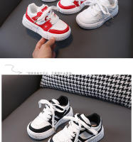 Nuevo cuero versátil pequeño blanco zapatos de las niñas de la junta zapatos antideslizantes de suela suave zapatos casuales - details 8