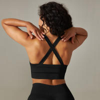 Hamidou-Top Sexy para mujer, sujetadores deportivos para Yoga, Fitness, belleza, espalda elástica, transpirable, ropa interior femenina, Tops - details 9