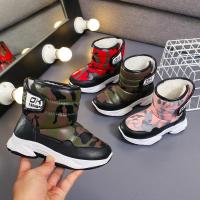Botas de nieve antideslizantes para niños y niñas, zapatos cálidos informales versátiles de fondo suave, estilo coreano, a la moda, novedad de invierno, 2024 - details 2