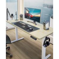 Escritorio Elevable Eléctrico Mesa Ajustable en Altura 120x60 cm Mesa de Oficina con Panel Inteligente de 4 Memorias Escritorio con Gancho para Mochila y Tablero Ensamblaje (Marrón Vintage) - details 44