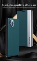 Funda de lujo para iPhone Funda de apoyo de cuero para iPhone 16 Pro, 15, 14 Plus, 12, 11, 13 Pro Max, XS, Xr Accesorios de electrónica - details 1