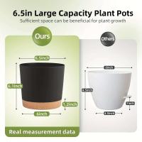 Fondo móvil circular de 16,51 cm y 6,5 pulgadas ETA, suministros para el hogar y el jardín al aire libre, 2 piezas. - details 4