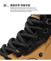 Zapatos altos otoño 2024 nuevas botas cortas de suela gruesa para hombres - details 6