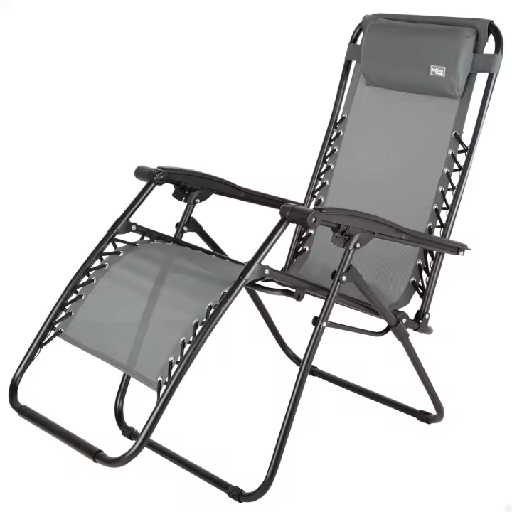 Silla de Trabajo Plegable Antivuelco Resistente y Estable, Ajustable de Posición, Soporte de Peso Máximo 150Kg - 1