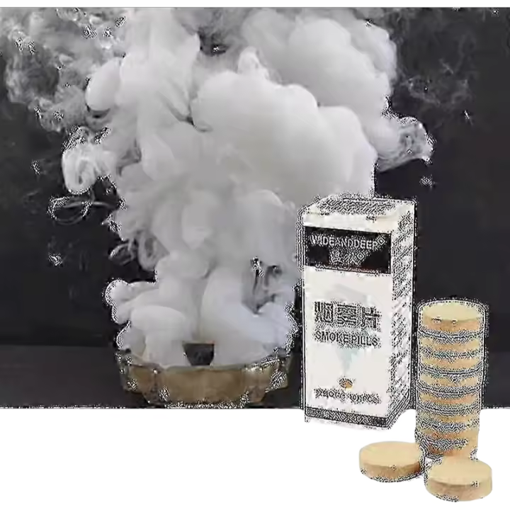 50 bolas de humo para boda, pastel de humo blanco, bomba de humo para Halloween, accesorios para fiesta, decoración Diy - 1