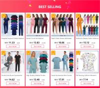 Ropa quirúrgica para Hospital, uniforme médico, conjunto exfoliante para mujer, accesorios para médico y enfermera, conjunto exfoliante para clínica Dental, ropa de trabajo para salón de belleza - details 0