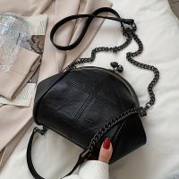 Bolso bandolera acolchado para mujer - Negro clásico, correa de hombro desmontable, diseño elegante para compras, oficina y citas, bolso de viaje para oficina |   Textura acolchada |   Forro de poliéster, bolso cruzado - details 0
