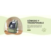 ALLSOPETS Mochila para Gatos Diseño Innovador con Burbuja Plegable & Portátil