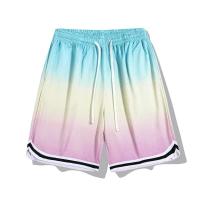 Pantalones cortos de playa graduados para hombre, baloncesto, marca de moda de Hong Kong, estampado deportivo, primavera y verano, novedad - details 7