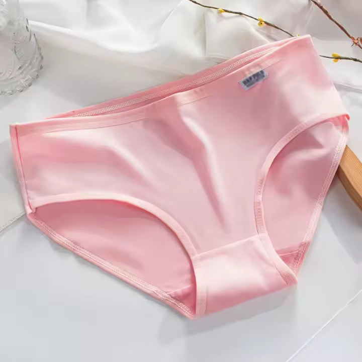 Bragas de talla grande, ropa interior de algodón para mujer, calzoncillos para niñas, lencería de Color sólido, pantalones cortos, ropa interior cómoda para mujer 3XL/4XL - 1