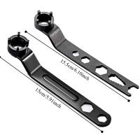 Abrazadera estable, llave para amoladora angular de 4 garras, alarga el mango, accesorios para amoladora angular de alta dureza, ahorra tiempo y esfuerzo - details 0