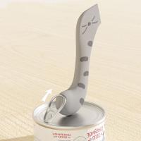 Juego de suministros reutilizables para mascotas, cubierta de sellado para evitar manos sucias, cuchara para alimentar a gatos, fácil de almacenar, envuelto en 360 grados - details 15