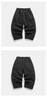 2025 Otoño Invierno grueso acolchado Harem pantalones hombres estilo chino pantalones cálidos hombre Harajuku pantalones de chándal pantalones para correr de gran tamaño - details 6