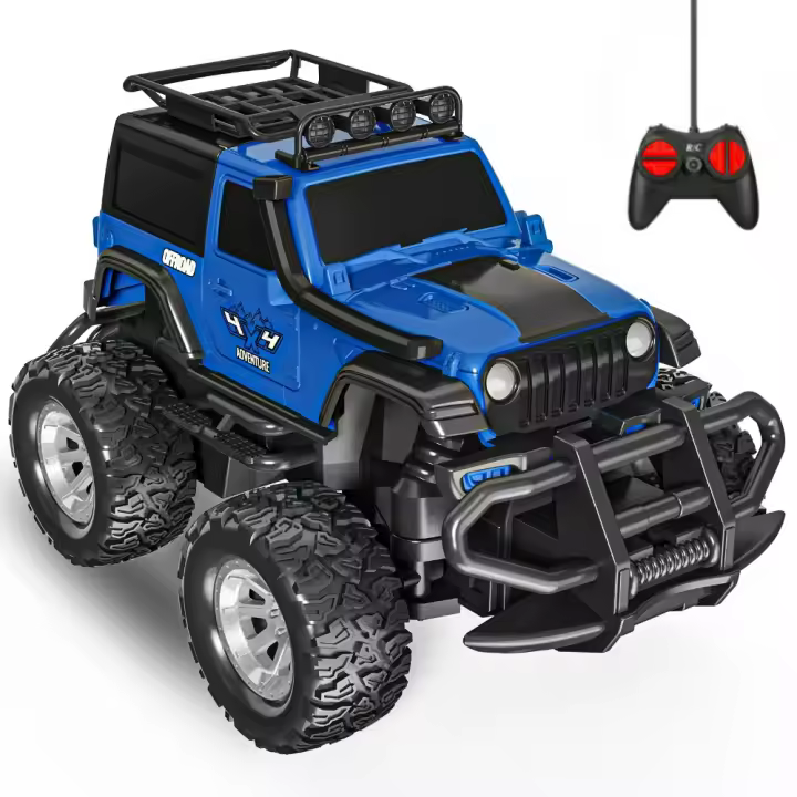 Coche de Control remoto para niños pequeños, Mini camión todoterreno de 2,4 Ghz, coche de juguete duradero para niños de 3, 4, 5, 6, 7 y 8 años, regalo - 1