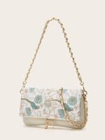 Bolso de mujer 2025 nuevo diseño de nicho estilo chino bordado axila bolsa bolsa de cadena pequeña bolsa cuadrada bolsa de mensajero - details 10