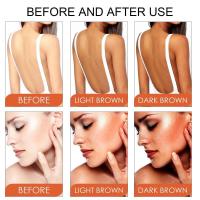 Crema de bronceado para cara y cuerpo, bronceador de larga duración, bronceador para la piel, protección solar, loción autobronceadora Natural nutritiva - details 8