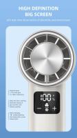 Xiaomi 2025 ventilador de refrigeración de aire con carga USB, batería de 3000mAh, ventilador de mano portátil para viajes al aire libre, refrigeración por hielo, pequeño ventilador eléctrico - details 5