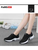 Zapatillas de deporte de moda para mujer, zapatos de tenis transpirables de malla con cojín de aire, fondo suave, para correr al aire libre - details 1
