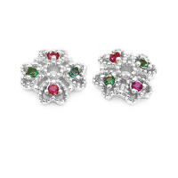 Accesorios de Joyería DIY de Alta Calidad Abalorios de Cuarzo de Brasa Dorada de 18K - details 16